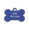 Anodized Bone Tag - Blue