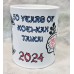 Koei-Kan Taikai 11 oz. Gloss White Plastic Poly Mug